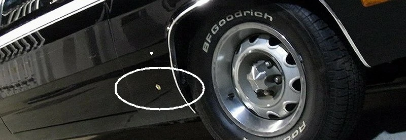 MOPAR Pentastar emblema FITS-Chrysler 1962-75 insignia de guardabarros dorado Dodge Penta Star Foto 4 de 4