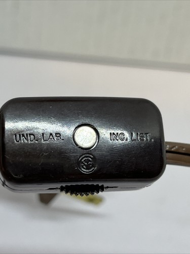 NEW Leviton Brown Single Light Clip in Lamp Cord for Christmas Village House - Picture 7 of 7