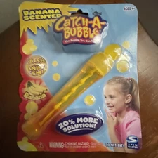 Spin Master Vintage Catch-A-Bubble Banana Scented