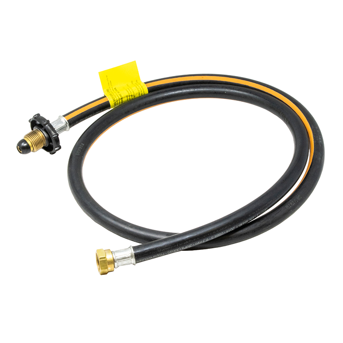 1.5M NRV Handwheel POL x W20 LPG Propane Pigtail Hose for Caravan & Motorhome
