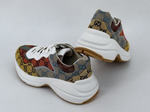 Neu Original GUCCI Damen Rhyton Sneakers -663681-Gr-UK-4 / EU-37 / US-7 - Bild 4 von 14