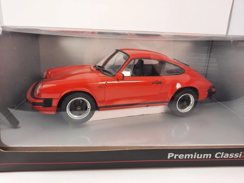 Premium Classixxs Porsche 911 Carrera 3.2 Coupe red 1984 1/12 5303 - Immagine 2 di 4