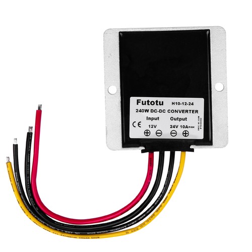 MÓDULO REGULADOR VOLTAJE CONVERTIDOR DC 12V A 24V 10A STEP UP BOOST 10AMP - Imagen 2 de 3
