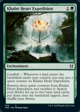 Khalni Heart Expedition Light Play, English Magic the Gathering MTG Commander: Z
