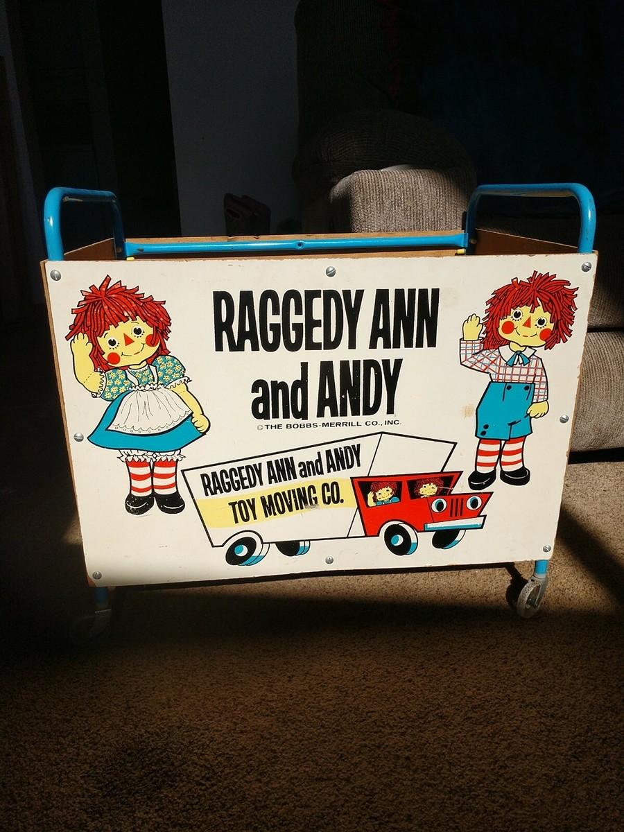Vintage Raggedy Ann And Andy Toy Box | eBay