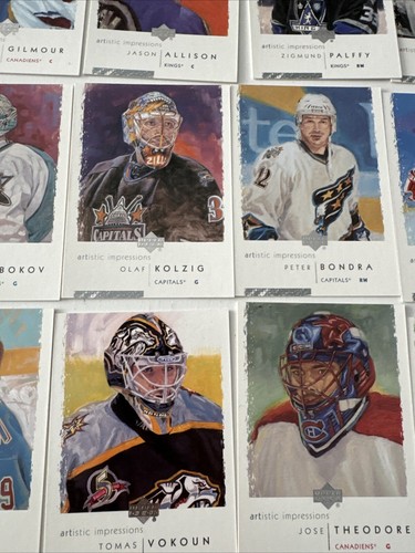 Upper Deck 2002 ARTISTIC IMPRESSIONS x24 Cards Peca Yashin Gilmour Bure Amonte - Picture 6 of 7