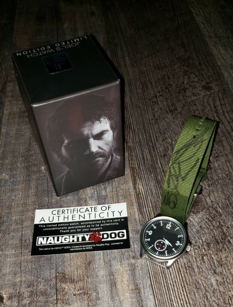 The Last of Us Official Joel's Watch Signed by Druckmann, Baker, Johnson