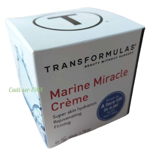 Transformulas Marine Miracle Face Creme 50ml Face Lift in a Jar NEW - Picture 5 of 24