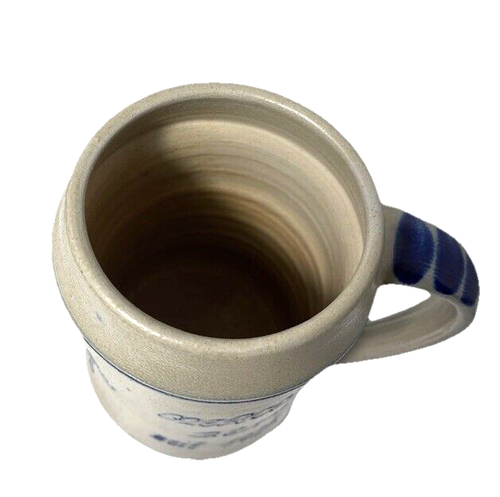 Big Mercedes Benz Hand Thrown Salt Glaze MUG Tankard STEIN Gebr. Conrady 7” RARE - Picture 7 of 7
