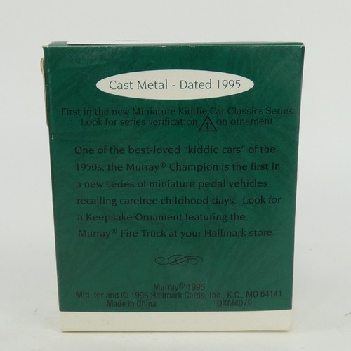 Mini Murray Champion Kiddie Car Classics Hallmark Keepsake Ornament 1994 WEEK1 - Picture 3 of 3