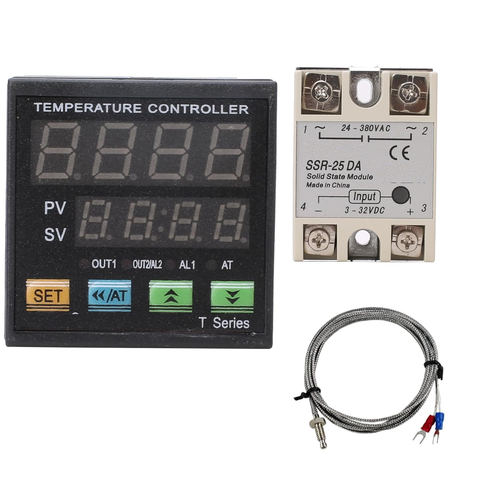 PID Temperature Controller Industrial Automation Control Meter Indicator, High - Picture 2 of 12