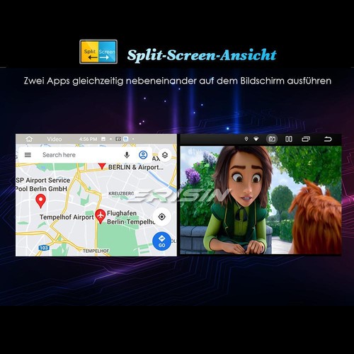 12.3" 128GB CarPlay Android 13 Autoradio GPS Wifi DAB+DSP Canbus MMI Für Audi Q5 - Bild 10 von 20