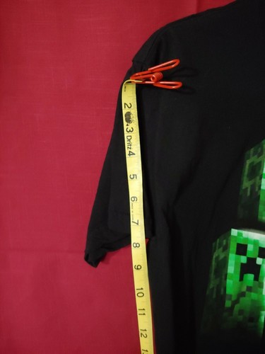 Camiseta Mojang JInx Minecraft Mediana M Manga Corta Creeperx3 Jinx Negra - Imagen 6 de 10