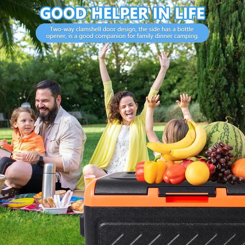 58L/61QT Portable Car Refrigerator Freezer Compressor Cooler Single Zone 12V - Picture 8 of 8