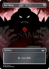 FMA- Fullmetal Alchemist- Sol Ring - Fanart - Borderless Card -EDH / Playtest
