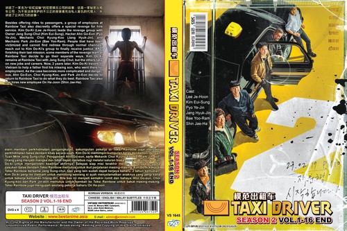 KOREAN DRAMA Taxi Driver Season 2 (Vol.1-16End) DVD English Subtitle All Region