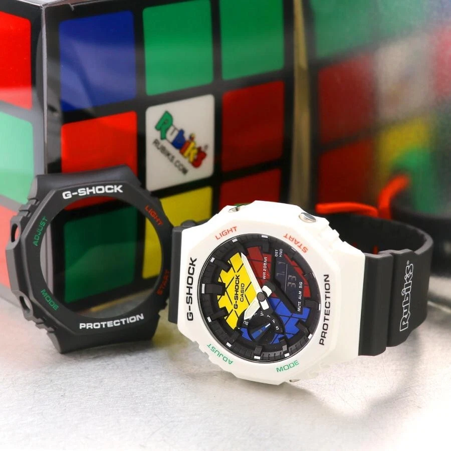 Casio G-Shock RUBIK’S CUBE Collaboration GAE-2100RC-1A GAE-2100RC-1AJR Japan