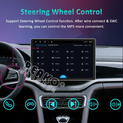 13.1''Android 13 8 CORE 4+64GB Car radio stereo 4G DSP Carplay QLED Touch Screen - Picture 11 of 21