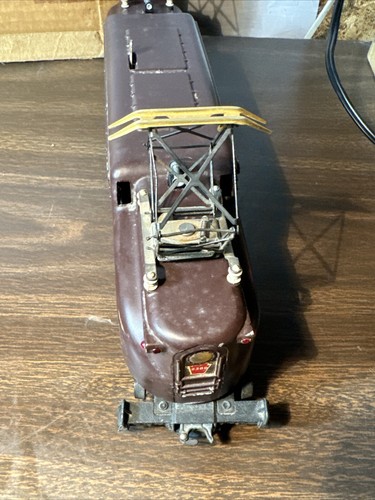 MOTOR LIONEL 2360 CALIBRE O GG1 PENNSYLVAINIA ROJO TOSCANO FRANJA ÚNICA Caja Funciona - Imagen 17 de 21