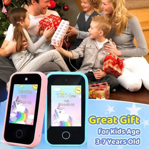 Kids Smart Phone Digital Touchscreen Toddler Toy for Boy Girls Educational Games - Picture 3 of 21