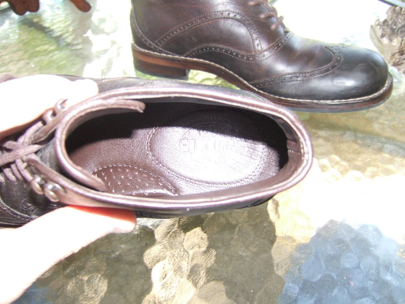 Wolverine 1000 Mile Wesley Chukka Chukka Chukka Stiefel Wingtip Braun 7.5D 011826 Wolverine 1000 Mile Wesley Chukka Chukka Chukka Stiefel Wingtip Braun 7.5D 011826