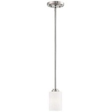 Millennium Lighting Bristo Mini-Pendant, Satin Nickel - 7251-SN