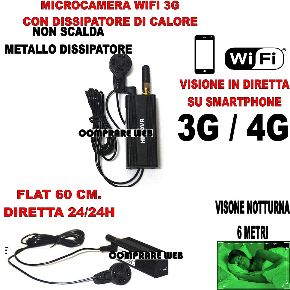 MINI CAMÉRAS NOCTURNE WIFI 3G DIRECT VIDÉO VISION NOCTURNE CAMÉRAS DISPOSITIF D'ÉCOUTE ESPION 511169 MINI CAMÉRAS NOCTURNE WIFI 3G DIRECT VIDÉO VISION NOCTURNE CAMÉRAS DISPOSITIF D'ÉCOUTE ESPION 511169