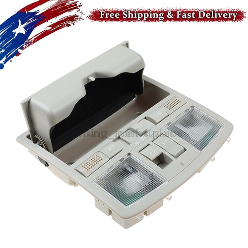 Overhead Console Reading Light W/ Sunroof Switch For Mazda 6 09-13 CX-9 10-15 - Picture 5 of 8