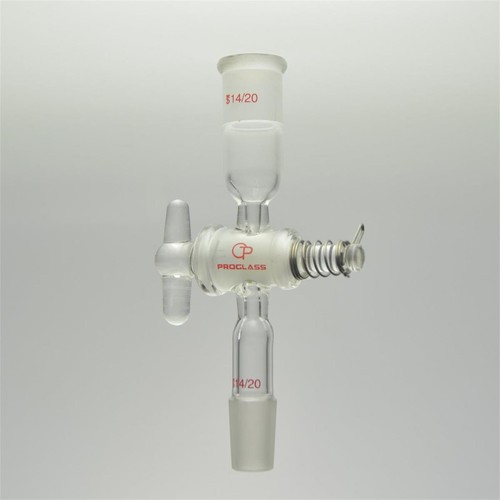 Laboratory Valve AdaptersTwo Ways Glass stopcock - Picture 2 of 2