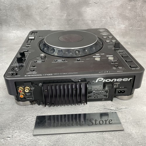 Pioneer DJ Digital CD Deck Plattenspieler Player CDJ-1000 MK3 + Decksaver Japan gebraucht - Bild 21 von 22