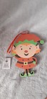 Red Elf Hanging Christmas Decoration...8 inches