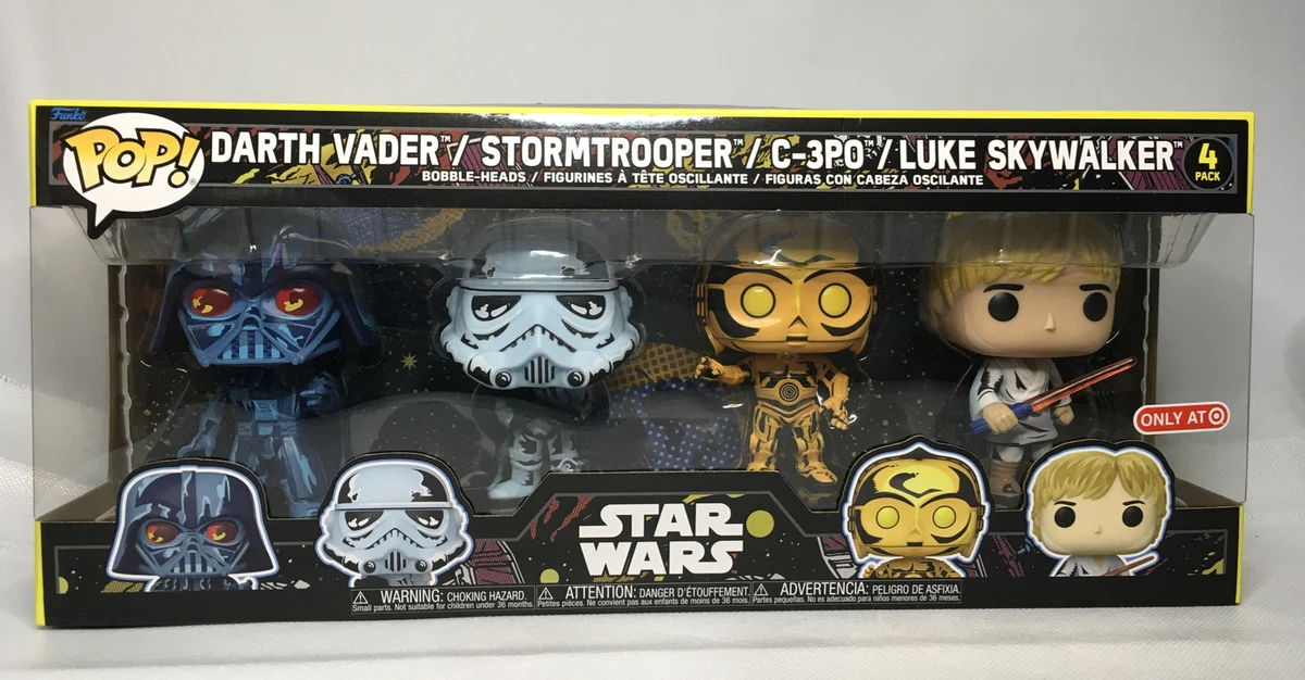 FUNKO POP STAR WARS TARGET EXCLUSIVE 4 PACK