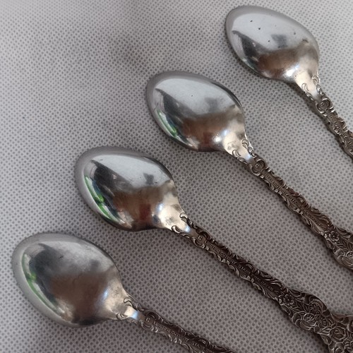 Lifetime LCU4 Teaspoons 4 Stainless Steel 6.25" Pierced - Picture 6 of 6
