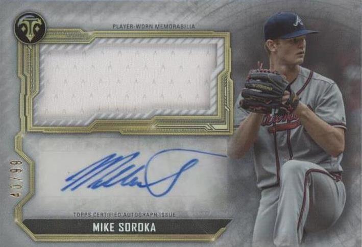 2020 Topps Triple Threads - Mike Soroka #ASJR-MS - 1 of 1