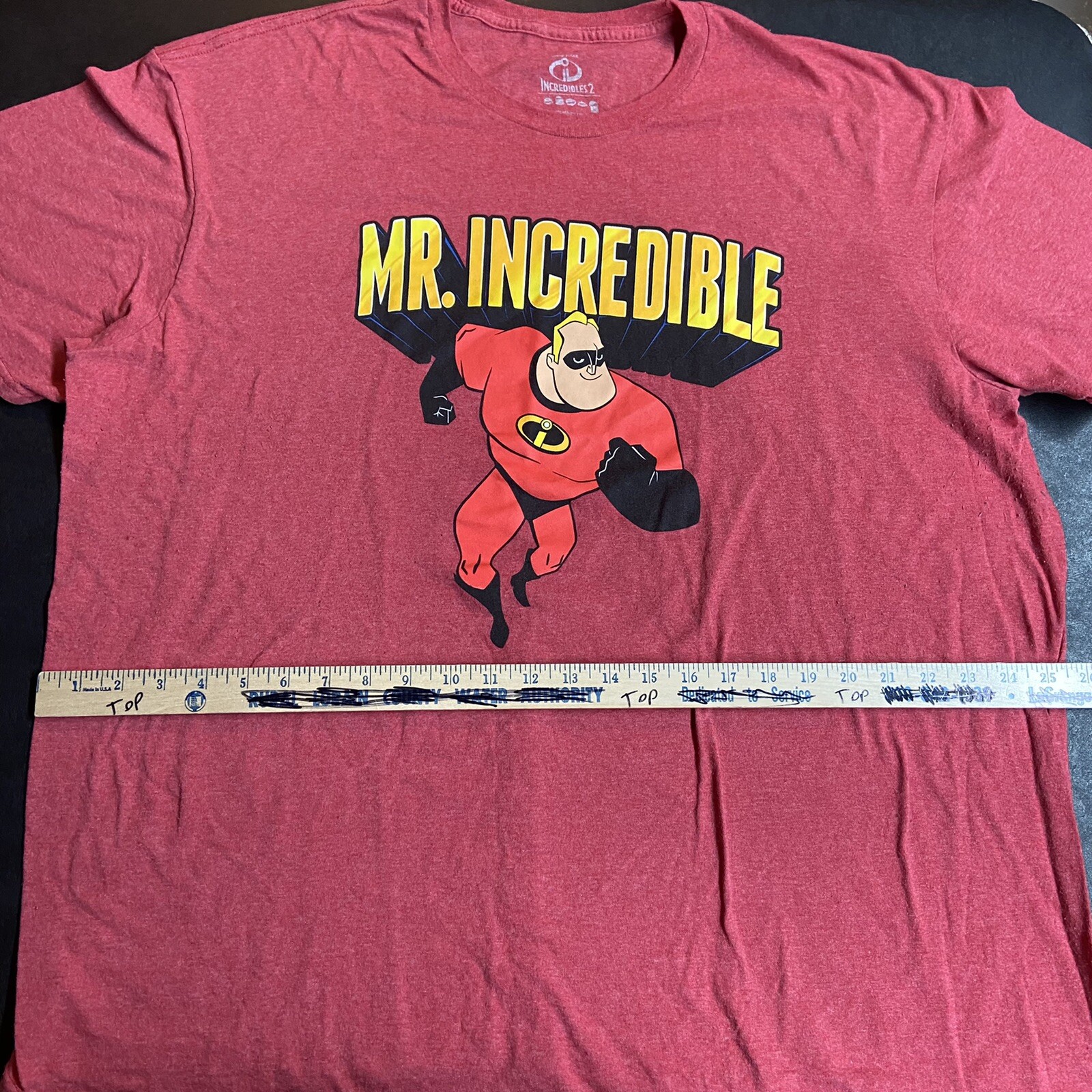 Incredibles Shirt Red Disney / Pixar | eBay