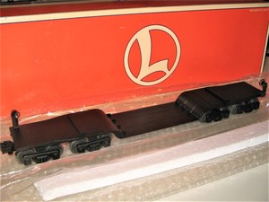 Lionel-6-51600-Depressed-Center-Machinery-Flat-Car-O-Scale-Die-cast-C-9-New-MIB