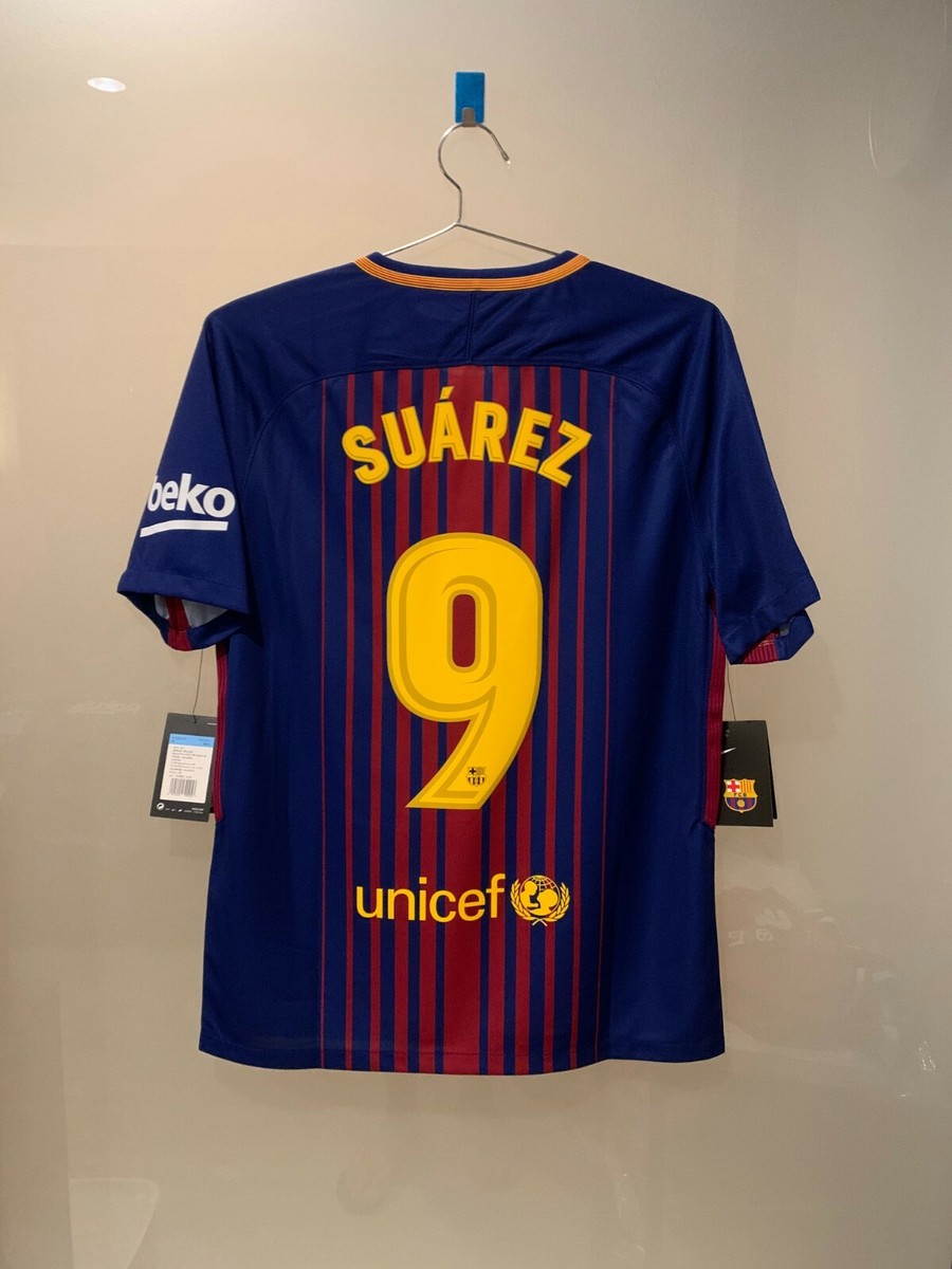 即発送！バルセロナ子供用、150サイズぐらい、SUAREZ 9 即発送！バルセロナ子供用、150サイズぐらい、SUAREZ 9