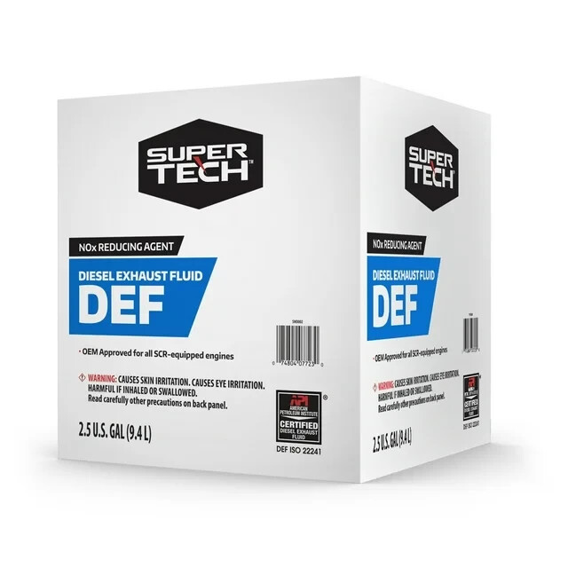 Super Tech DEF Diesel Exhaust Fluid 2.5 Gallon Free USA