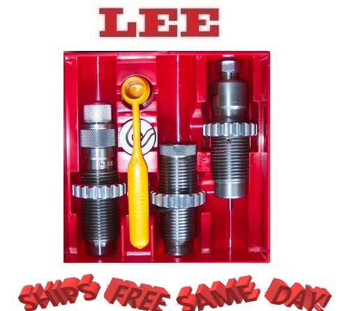 Lee Pacesetter Set 3 stampi 7,5 mm Schmidt-Rubin (7,5 x 55 mm svizzero) # 90767 nuovo! - Foto 1 di 4