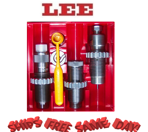 Lee Pacesetter 3-Die Set 7.5mm Schmidt-Rubin (7.5 x 55mm Swiss) # 90767 New - Afbeelding 1 van 4