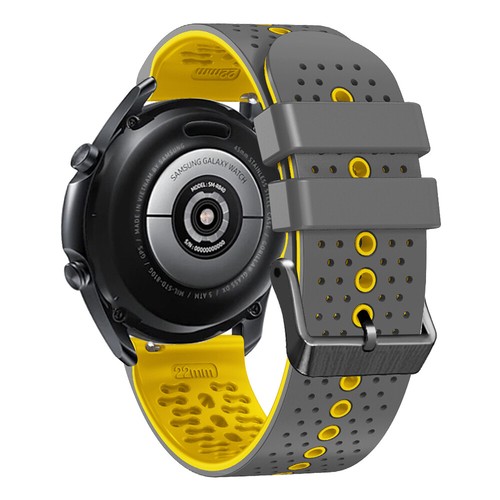 Universal 22mm Silikon Armband für Samsung Galaxy Watch 3 45mm Gear S3 46mm Band - Bild 45 von 60