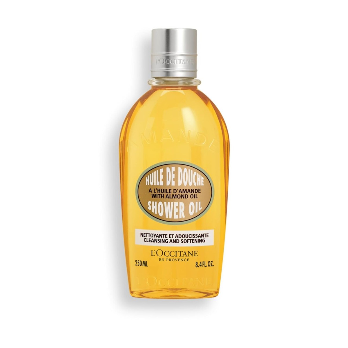 L'Occitane Amande Huile De Douche Almond Shower Oil 8.4 fl oz/250