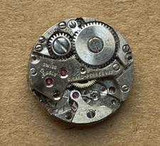 Vintage Girard-Perregaux 17J 6119-314 Movement Incomplete. For Parts. CL94