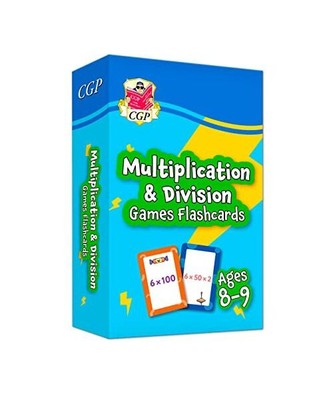 Multiplication & Division Games Flashcards for Ages 8-9 (Year 4) (CGP KS2 Activi