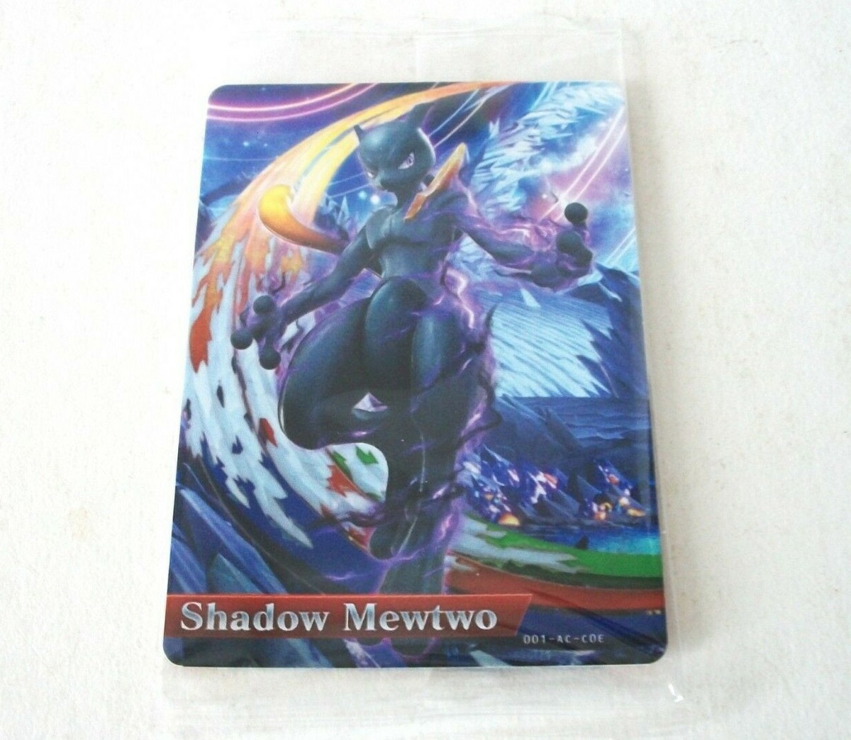 Shadow Mewtwo amiibo Card Sealed Nintendo Pokken Pokemon