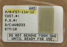 FST-11A12 ANSLEY FFC / FPC Jumper Cables 1 12 CONDUCTOR .050 Teflon 10 PIECES