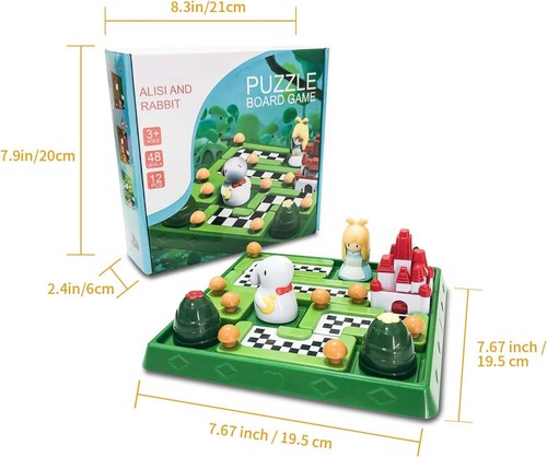 Smart Board Games for Kids, Skill-Building Brain Puzzle Games with 48 Challenges - Picture 6 of 8