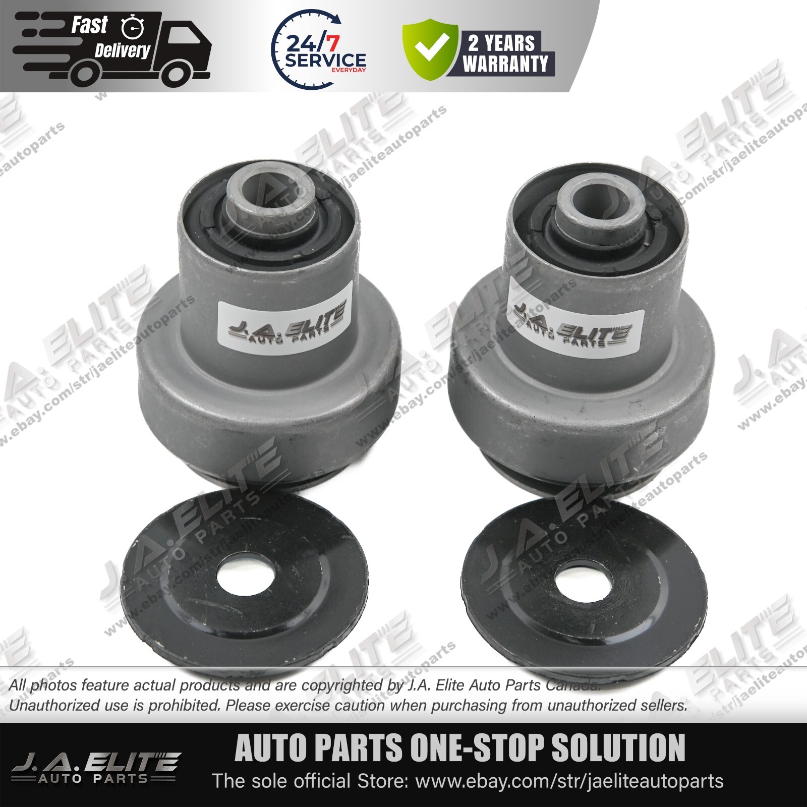 2pcs Front Lower Control Arm Bushing (Big) 🚀 Maserati Quattroporte GT GC