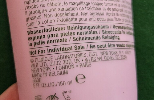 Clinique All About Clean Rinse-Off Foaming Cleanser 150ml- Combination-Oily Skin - Picture 3 of 7