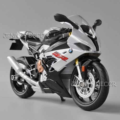 Réplica en miniatura modelo de motocicleta diecast escala 1:12 BMW S1000RR bicicleta deportiva bicicleta - Imagen 15 de 18